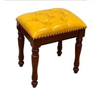 XFParts Sedia per Trucco per Vanity in Legno in Legno in Legno Panca per spogliatoio da Letto banco Giallo Enterprise powerfully
