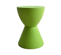 XFParts Sgabello da condimento rotondo verde con spazio per bagno e camera da letto sgabello da trucco durevole per la casa usa un'impresa da 30 × 42 cm powerfully