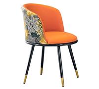 XFParts Sgabello moderno sedia da pranzo con schienale per il ristorante sedia da trucco da soggiorno per la scrivania elegante e comodi posti a sedere (43 * 43 * 78 cm) Enterprise powerfully