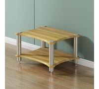 XFQZJG Media Stereo Cabinet Stand1/2/3/4 -Tier AV Media Stand Angolo Scaffale, Legno Console Stand, Record Player Stand, Hifi Tower Rack Entertainment Scaffali, Stereo Rec