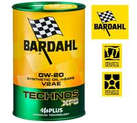 Bardahl TECHNOS XFS V2AE 0W20 Olio Motore LUBRIFICANTE Auto LT.7 366040