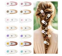 XFSRG 14 Pezzi Mollette Capelli Bambina Fermagli Margherita Bambina