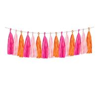 XFSRG 15 Pezzi Decorazioni Compleanno Nappine di Carta Ghirlanda Festoni Compleanno per Matrimoni Feste Compleanni Halloween