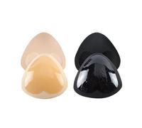 XFSRG 2 Paia Reggiseno Invisibile Donna Senza Spalline Copertura Ascensore Seno Adesivi Riutilizzabili per Abito Sera