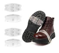 XFSRG 2 Paia Tacchetti per Neve e Ghiaccio Ramponcini Scarponi Ramponi da Ghiaccio Antiscivolo con 7 Denti Borchie per Camping Pesca Caccia Camminare (B)