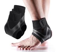 XFSRG 2 Pezzi Fascia per Fascite Plantare Caviglia e Piede Traspirante Flessibile Benda per Ridurre il Dolore da Fascite Plantare con Fissaggio Sicuro e Massima Libertà di Movimento (L)