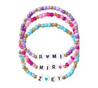 XFSRG 3 Pezzi Bracciale Dellamicizia Per Donne Come Accessorio Perfetto Per Outfit Concerto E Fan O Come Regalo Per Migliore Amica