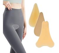 XFSRG 3 Pezzi Correttore Camel Toe Donna Adesivi Invisibili in Silicone Riutilizzabili per Leggings Bikini e Costumi Cuscinetti Traceless Anti Segno Intimo