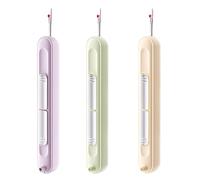 XFSRG 3 Pezzi Infila Ago 2 in 1 Infila Ago Automatico Aghi per Cucire A Mano Infila Aghi Portatile Needle Threader Infila Ago A Mano Seam Ripper Adatto per La Cucitura A Mano(3 Colori)