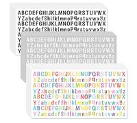 XFSRG 30 Fogli Lettere Adesive Piccoli Impermeabili Autoadesivi Alfabeto in Vinile per Scrapbooking Decorazioni Biglietti di Auguri