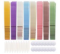 XFSRG 32 Pezzi Candela per Orecchio Detergente Kit per Pulizia Orecchie con 16