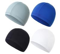 XFSRG 4 Pezzi Sottocasco Moto Cappello da Ciclismo Traspirante per Uomo Sottocasco Bici Estivo Bandana Sportiva per Ciclismo Moto (Multicolore A)