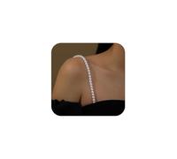 XFSRG 4 Pezzi Spalline Reggiseno Gioiello Eleganti per Abiti Bretelle con Strass Brillanti per Occasioni Speciali e Quotidiane