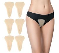 XFSRG 6 Pezzi Thongs Camel Toe Concealer Riutilizzabili Invisibili e Senza Cuciture per Costumi da Bagno Activewear Leggings Camel Toe Concealer