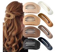 XFSRG 8 Pezzi Fermaglio Capelli Donna Forte Tenuta Laterale Antiscivolo Eleganti Clip Laterali per Tutti i Giorni Sport Guida Sdraiati(Multicolore A)