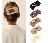 XFSRG 8 Pezzi Fermaglio Capelli Donna in Marmo Eleganti Laterale Antiscivolo Fermaglio per Tutti i Giorni Sport Guida Sdraiati(Multicolore A)