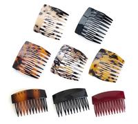 XFSRG 8 Pezzi Pettine per Capelli Laterali Donna Stile Vintage Pettini da Infilare Eleganti Mollettone Capelli per Acconciature Raccolte e Semi Raccolte