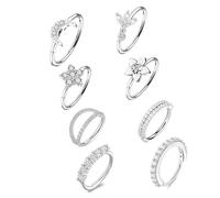 XFSRG 8 Pezzi Piercing Naso 316 Ipoallergenico Orecchini Cerchio Piccoli Oro 20G Acciaio Chirurgico Piercing Gioielli Ideale per Stile Quotidiano Look Audaci e Pelle Sensibile