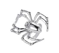 XFSRG Anelli Ragno Gotico Anelli di Halloween Originale e Alla Moda Accessorio per Halloween per Feste Balli in Maschera