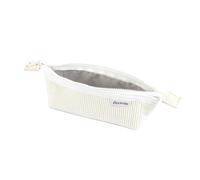 XFSRG Astuccio per Matite Organizzatore Cancelleria Scuola Ufficio Compatto Cerniera (Beige)