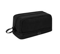 XFSRG Astuccio Scuola per Matite di Grande Capacità Astuccio 4 Scomparti Bambina Portapenne Organizer Resistente Pencil per Scuola e Ufficio (Nero)