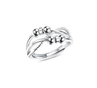 XFSRG Bague Femme Motif d'Emboîtement en Spirale Soulagement de l'Anxiété Bagues Simple Accessoires de Mode
