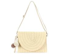 XFSRG Borsa Da Spiaggia Da Donna In Paglia Pochette Estiva Donna Borsa Tracolla Piccola Pochette Eleganti Da Cerimonia Clutch Bag Borse A Mano Regali Per Ragazze(Beige)