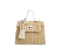XFSRG Borsa Tracolla Donna Intrecciata Elegante e Comoda Borsa da Spiaggia Chiusura con Fibbia Accessorio Alla Moda Abbinabile a Tutto