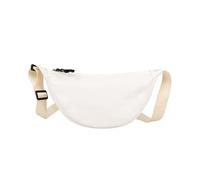 XFSRG Borsa Tracolla Donna Mezzaluna Da Uomo Mini Borsetta A Mezzaluna Cinturino Regolabile Marsupio Donna Elegante Borsa Da Petto Alla Moda borsetta A Tracolla Per Campeggio(Bianco)