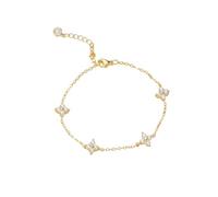 XFSRG Bracciale Donna Argento Elegante Con Stelle Lucenti Per Occasioni Speciali ()