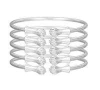XFSRG Bracciale Donna Elegante Design Unico Braccialetti Amicizia Moda per Tutte le Occasioni(Argento)
