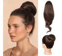 XFSRG Chignon Coda di Cavallo Extension per Capelli Sintetici Extension Coda Capelli Naturali per Donna Wedding Party Daily