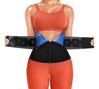 XFSRG Cintura Addominale Modellante Donna Waist Trainer Fascia Snellente Regolabile per Dimagrire la Pancia Corsetto con Supporto Lombare per Sport e Uso Quotidiano (M)