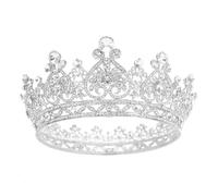 XFSRG Circolare Tiara Donna Strass Scintillanti Corona Raffinata ed Elegante Accessorio per Capelli da Matrimonio per Banchetti Nuziali e Altre Occasioni Speciali