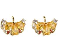 XFSRG Collana Donna con Farfalla in Cristallo Swarovski Gioielli Eleganti in Oro 18K Accessori di Moda per Ogni Occasione Regalo Compleanno Donna