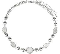 XFSRG Collana Donna Elegante con Perline e Cristalli Swarovski Gioiello di Moda per Occasioni Speciali e Regalo Compleanno