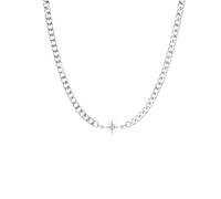 XFSRG Collana Donna Elegante con Stella Gioielli in Argento Collana Swarovski per Donna Accessorio Moda per Ogni Occasione