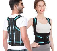 XFSRG Correttore Posturale Spalle Schiena Fascia Posturale Schiena più Lunga Lombare Supporto Postura Busto Schiena Dritta Tutore Raddrizza Spalle Regolabile