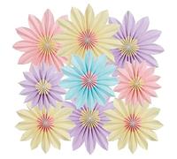 XFSRG Decorazioni Compleanno Ghirlanda Fiori di Carta Colorati Decorazioni Giardino per Feste e Eventi Speciali (Colore)