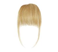 XFSRG Estensioni a clip con frangia naturale bionda estensione dei capelli sintetici per tutte le occasioni (Blond)