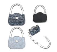 XFSRG Gancio Borsa da Tavolo - Porta Borsa da Tavolo Portatile con Design Elegante Accessorio Pratico per Ufficio Ristorante e Casa Idea Regalo Creativa per Donne (B)