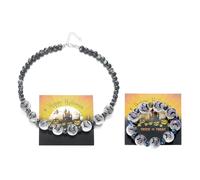 XFSRG Gioielli di Halloween Collana Gotiche Accessori Halloween Vampiro Choker Necklace Braccialetto Accessori Gotici Parure Gioielli Donna Stile Dark(Multicolore-3)