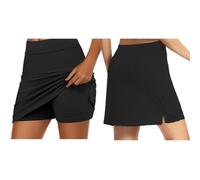 XFSRG Gonna da Tennis da Donna con Pantaloncini Basic Gonna Sportiva Golf Vita Alta Skirt Estive Corsa per Ciclismo Escursionismo Corsa (S)