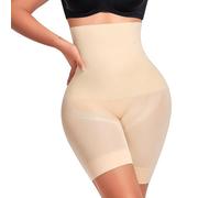 XFSRG Guaina Contenitiva Donna Pancia Piatta Guaina Modellante Snellente Vita Alta Mutande Shapewear Ventre Body Shaper per Pancia Piatta e Glutei Scolpiti（Colore della Pelle M）