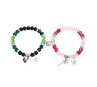 XFSRG Magnetico Braccialetti di Coppia Cuore d'Amore Braccialetti di Coppia 2pcs Braccialetti Magnetici Coordinati per Migliore Amica Gioielli di Moda Regalo di San Valentino