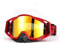 XFSRG Occhiali Ciclismo Uomo Occhiali Da Moto Ciclismo Antivento Maschera Protettiva Sci E Motocross 100% Downhill Per Esterni