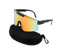 XFSRG Occhiali Da Sole Sportivi Polarizzati Occhiali Da Sole Ciclismo Sportivi Outdoor Colorati Con Lenti A Specchio Uv400 Per Bici Corsa E Alpinismo