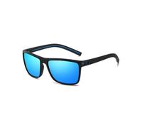 XFSRG Occhiali Da Sole Uomo Polarizzati Specchiati Moda Design Moderno Per Attività All'Aperto E Uso Quotidiano (Blu)