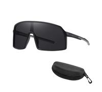 XFSRG Occhiali Veloci Polarizzati Occhiali Ciclismo per Uomo Donna con Custodia Occhiali da Sole Sportivi UV400 per Running Sci Bici e Attività Outdoor
