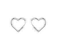 XFSRG Orecchini a Forma di Cuore in Acciaio Inossidabile per Donna - Eleganti Gioielli Pendenti Anallergici per Ogni Occasione